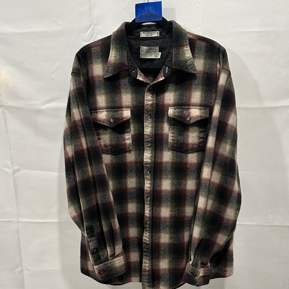 Pendleton Vintage Plaid Button-Up Shirt 2XL - Main Image